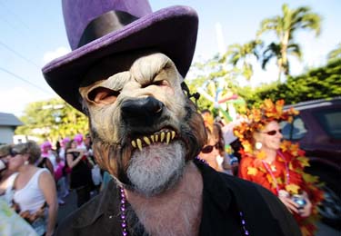 Masquerade March 2009 photo - Duval Street, Key West